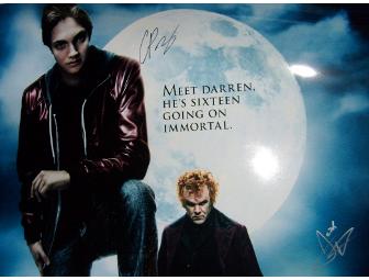 Vampire's Assistant SIgned Poster