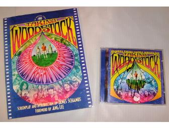 'Taking Woodstock' CD Signed by Danny Elfman & Script Signed by James Schamus
