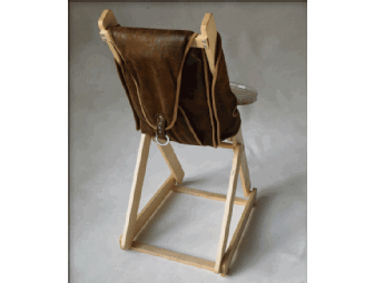 Victoria Staten Leather High Chair