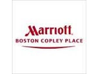 One Night Stay at the Boston Copley Place Marriott Hotel