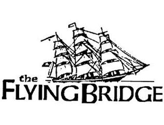 $100 Gift Card to The Flying Bridge Restaurant, Falmouth Harbor