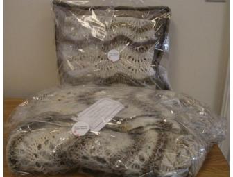 Handmade Home Decor Throw and Pillow