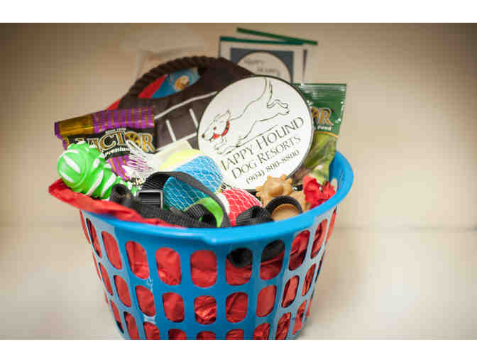Happy Hound Dog Resorts Gift Basket