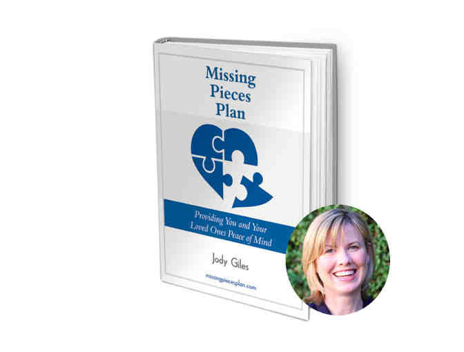 Hard copy of Missing Pieces Plan (book) and 3 hours of consultation with Jody Giles, CPA