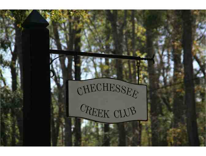 1 Night's Stay (for 4) and 1 round of golf (for 4) at Chechessee Creek Club!