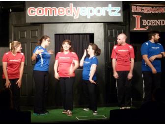 Family 4-Pack of Tickets to ComedySportz Richmond!