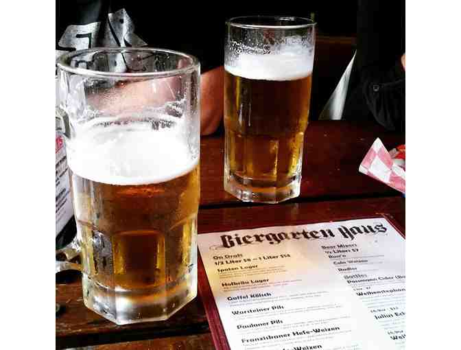 Gift Certificate to Biergarten Haus