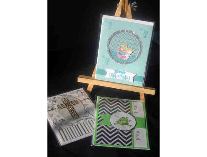 B-07.    16 UNIQUELY HANDCRAFTED CARDS