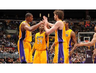 LAKER Tickets -Two (2) Premier Level Lakers Basketball Tickets with Parking!