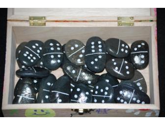Hand-crafted domino set #1 by Sra. Garcia's 2nd grade class