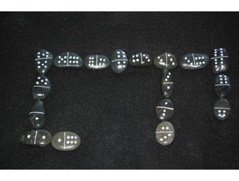 Hand-crafted domino set #1 by Sra. Garcia's 2nd grade class