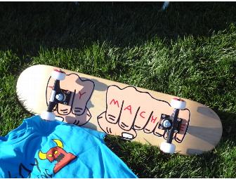 Skate it Up! - Toy Machine Fists Skateboard, Eye Trucker Cap and Scribble Monster T-shirt