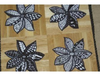 Zentangle Plumeria Flowers by Mrs. Jones' Class