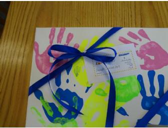 Hands Canvas Art By Gigi, Shea, Elsa and Abigail - Srta. Moran's Class