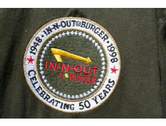 In-N-Out 50th year Anniversary Limited Edition Collectors Bomber Jacket (1948-1998)