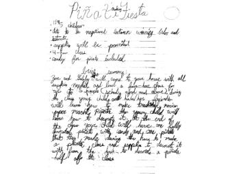 Pinata Making Fiesta