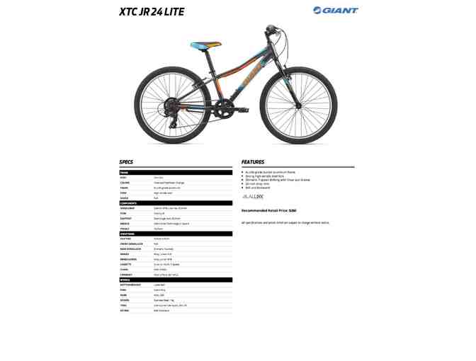 Giant XTC JR 24 LITE Bike