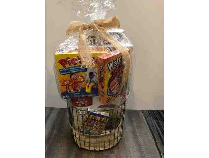 Family Game Night Basket by Sra. Lopez's Class