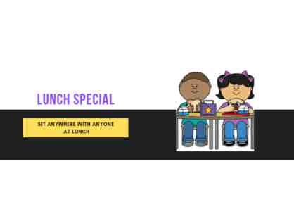 Sit Anywhere at Lunch Pass - January 2021