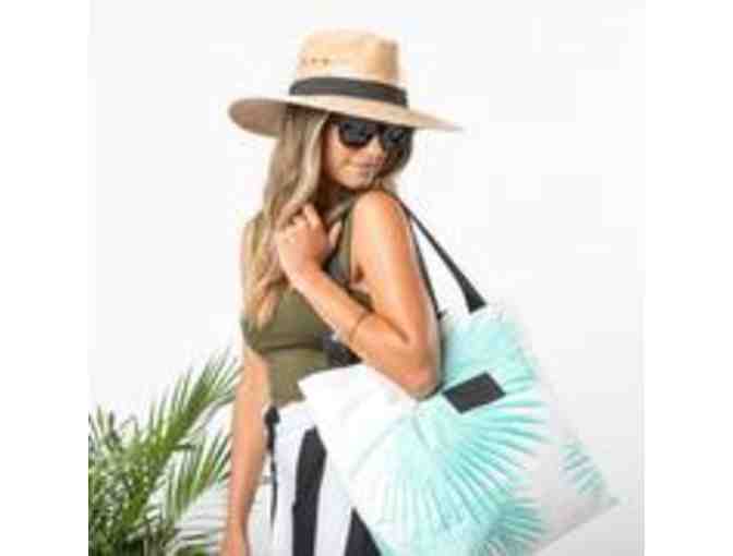 ALOHA Collection - Tropical Fan Palms Day Tripper Tote