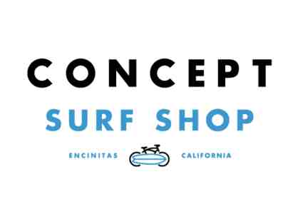 Concept Surf Shop - Shirt, Wax, & Candle