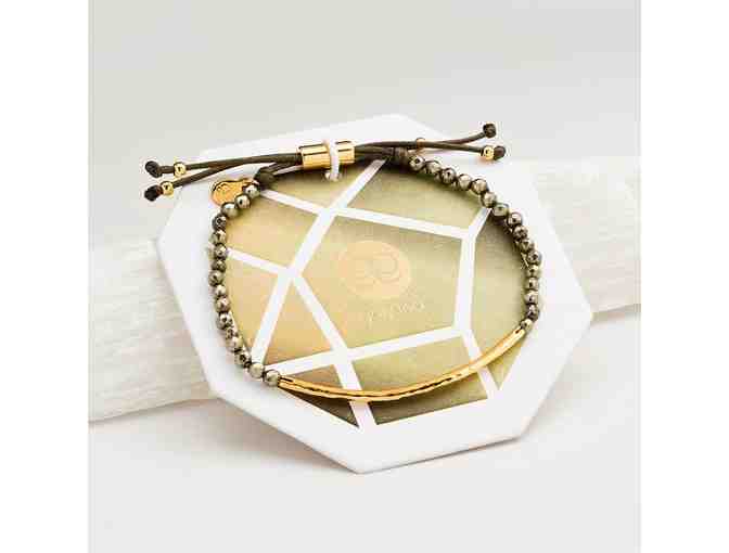 Gorjana Jewelry - Pyrite Power Gemstone Bracelet
