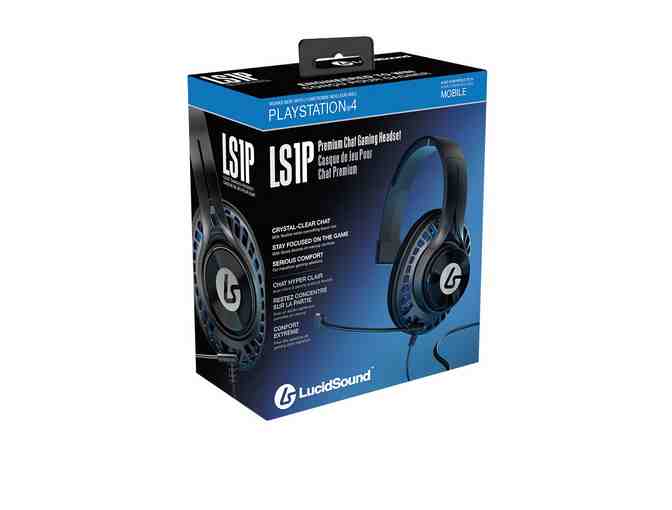 LucidSound LS1P Premium Chat Gaming Headset for PS4