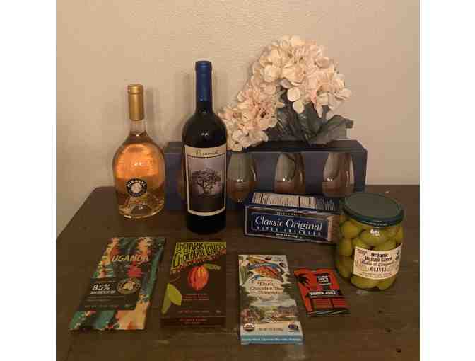 Wine & Cheese Basket by Mrs. Ducharme's Class