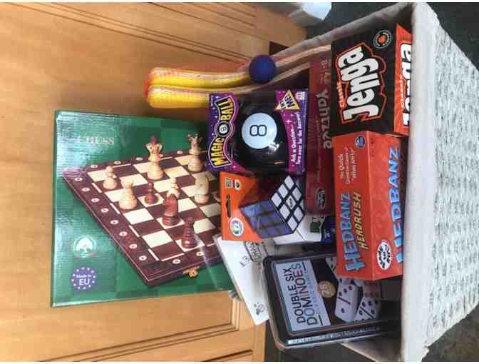 GAME ON! Basket by Sra. Garcia's Class