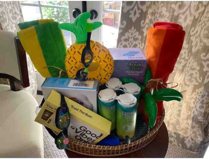 Pool Party Paradise! Basket by Sra. Santolalla's Class