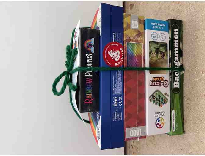 Geppetto's Puzzle and Game Basket