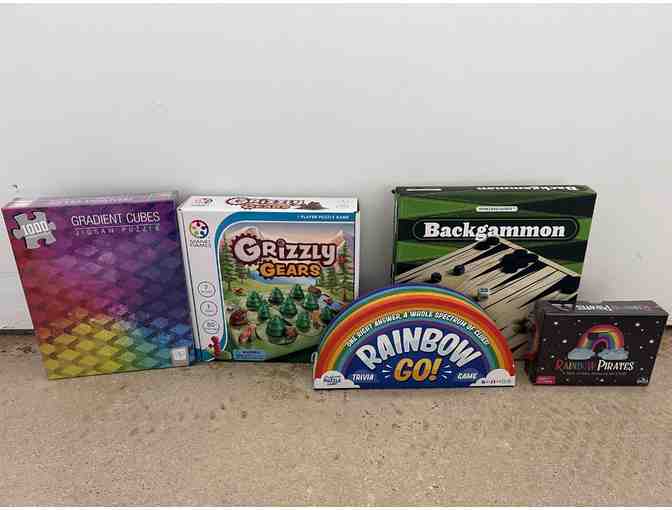 Geppetto's Puzzle and Game Basket