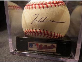 Tom Glavine Autographed Baseball