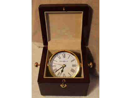 Howard Miller Clock in Mahogany Box