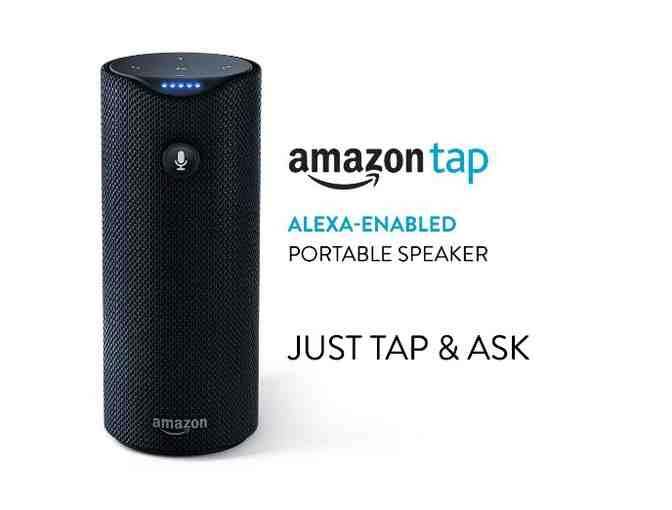 Amazon Tap Portable Bluetooth and Wi-Fi Enabled Speaker with Alexa Voice Service
