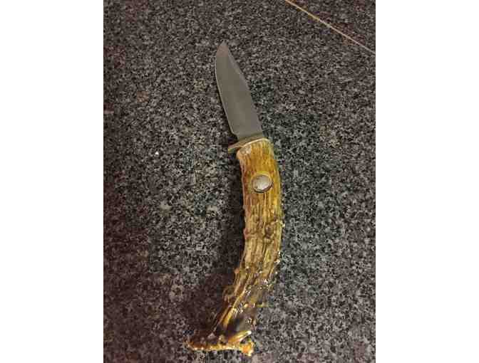 Elk Handle Knife