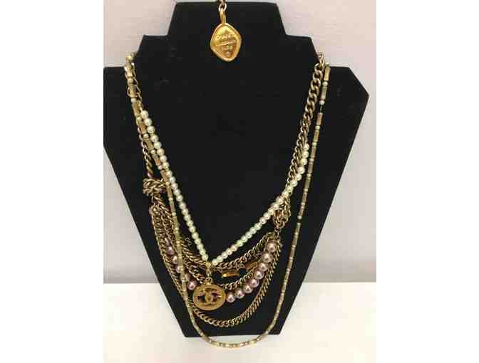 Chanel Style Layered Necklace
