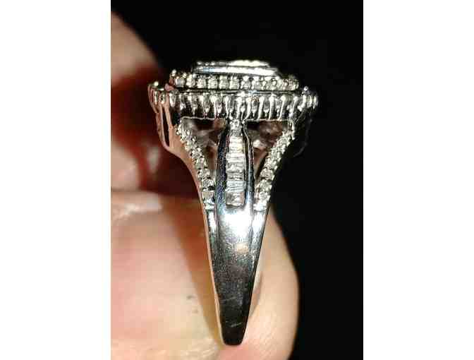 Diamond Princess Cut Ring