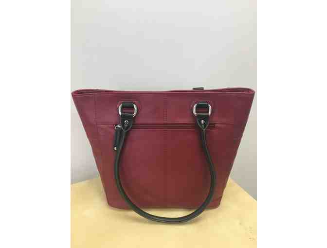 CEO Handbag in Red & Book