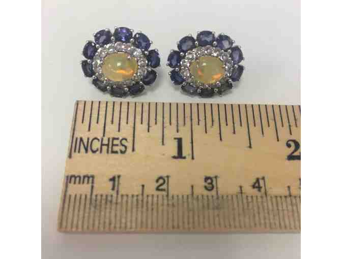 Ethiopian Opal Earrings