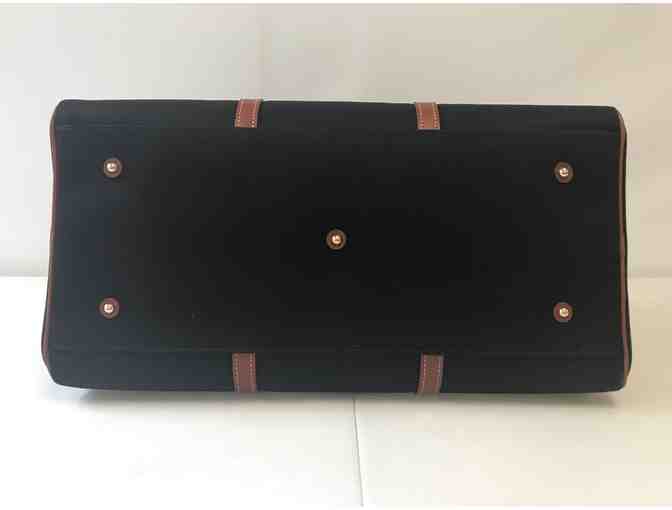 Dooney & Bourke Getaway Carry All Travel Bag in Black/Tan