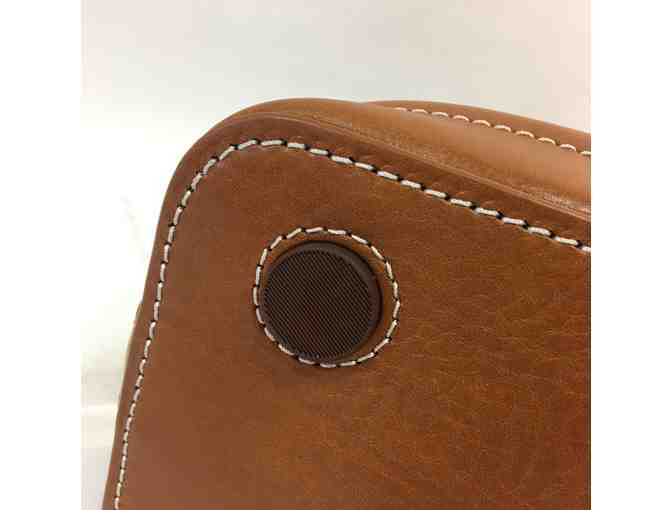 Dooney & Bourke Florentine Toscana Side Zip Satchel in Camel