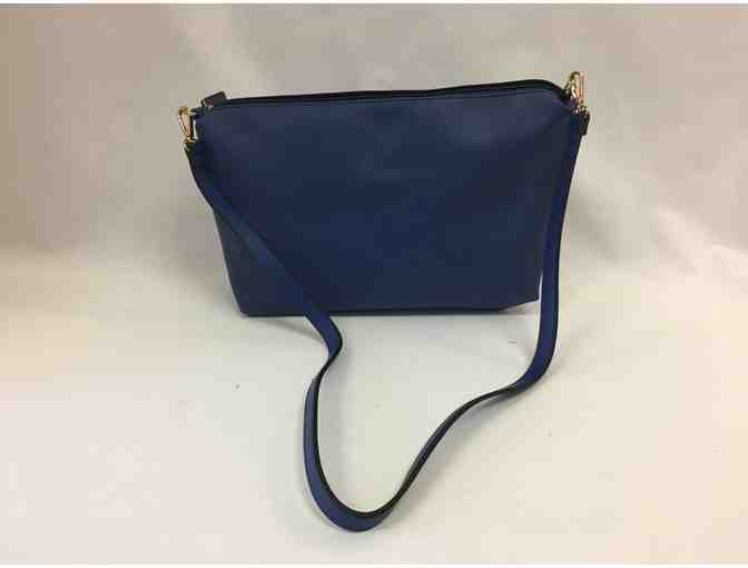INZI Tote Bag in Royal Blue