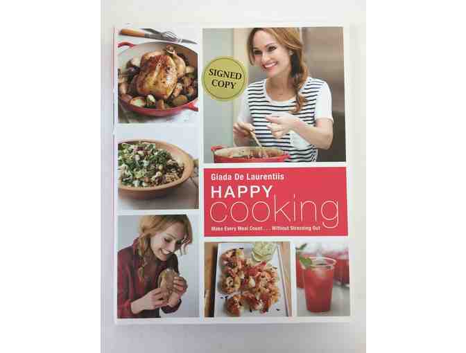 Signed Copy of 'Happy Cooking' & Certificate to Main Line Gardens in Malvern, PA