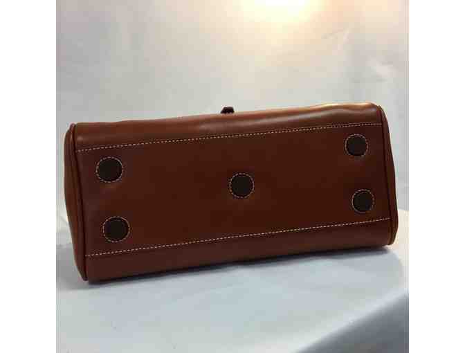 Dooney & Bourke Florentine Toscana Front Satchel in Ginger