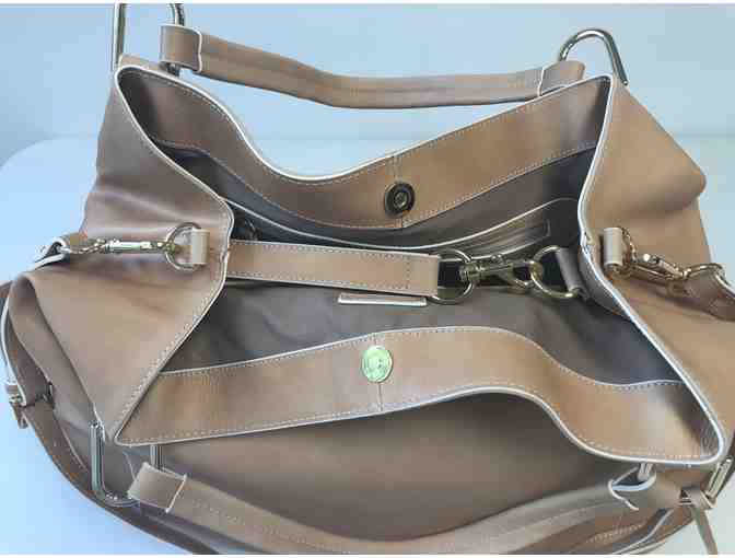 G.I.L.I. Smooth Leather Large Roma in Tan