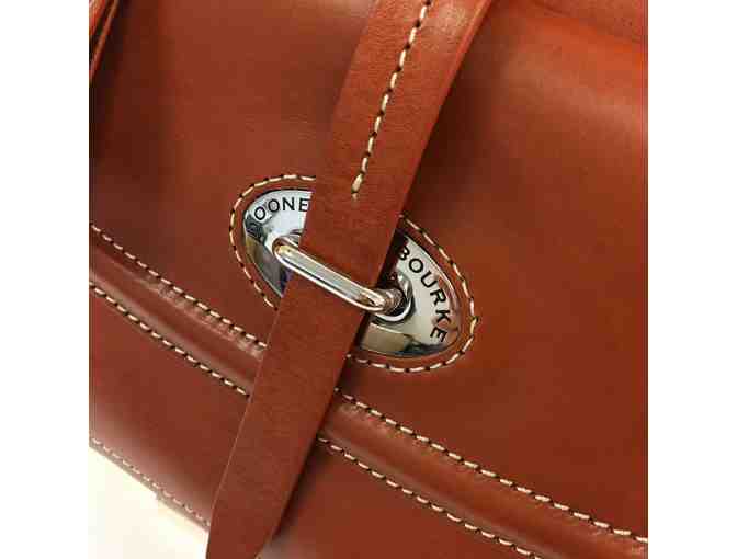 Dooney & Bourke Florentine Toscana Front Satchel in Ginger