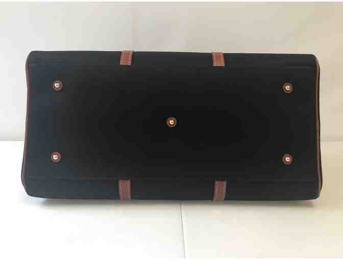 Dooney & Bourke Getaway Carry All Travel Bag in Black/Tan