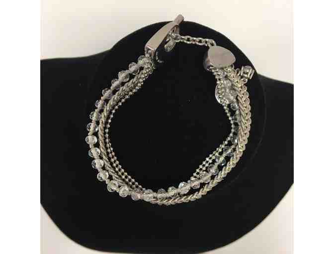Silver 3-Strand Bracelet (Henri Bendel)