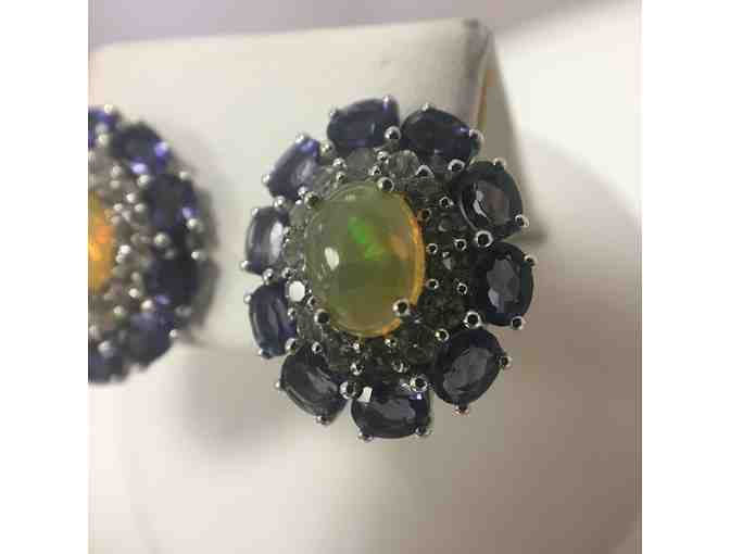 Ethiopian Opal Earrings